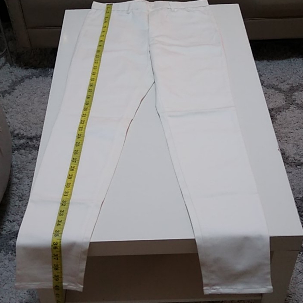 Uniqlo off-white skinny style pants - Picture 8 of 12